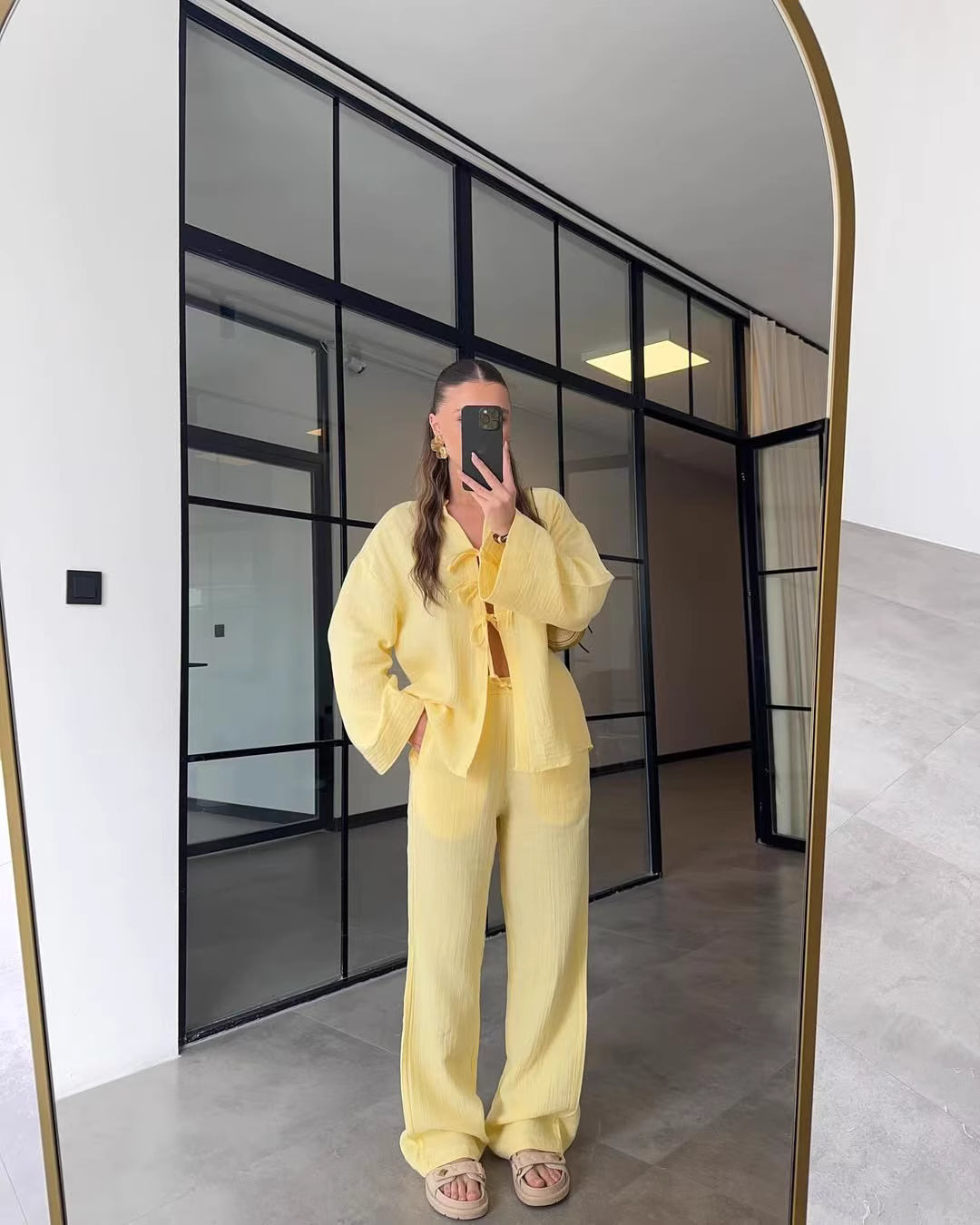 Three-Bow Relaxed Co-ord