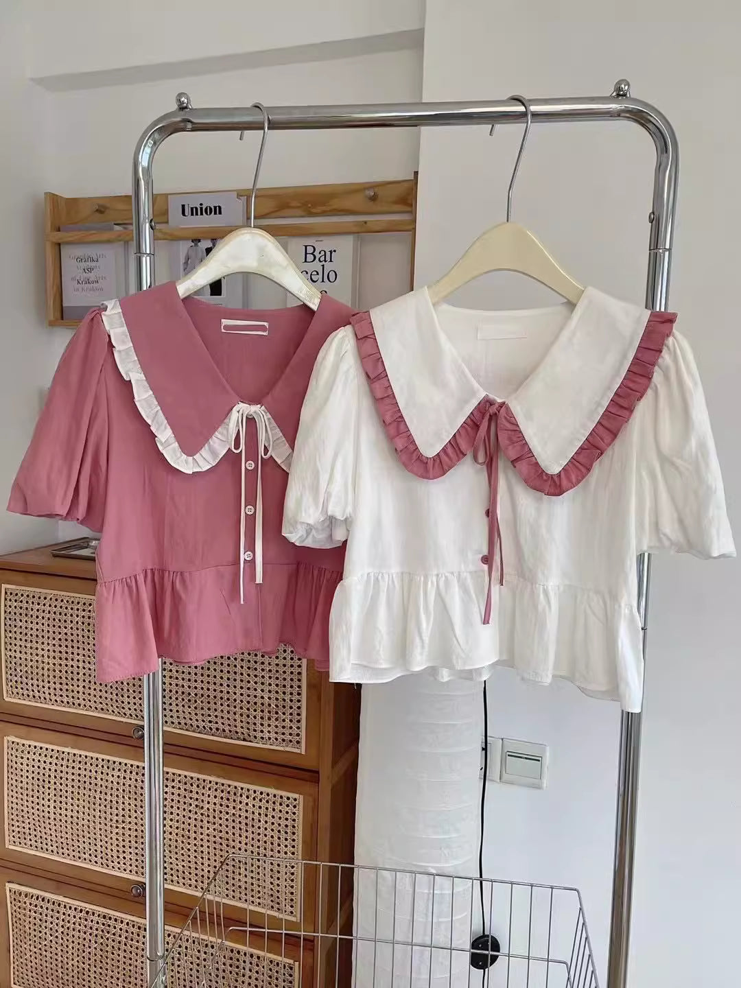 Peter Pan Ruffle Blouse