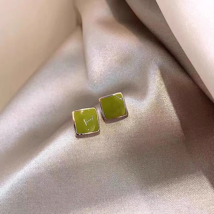 Olive Angles - Earrings Combo