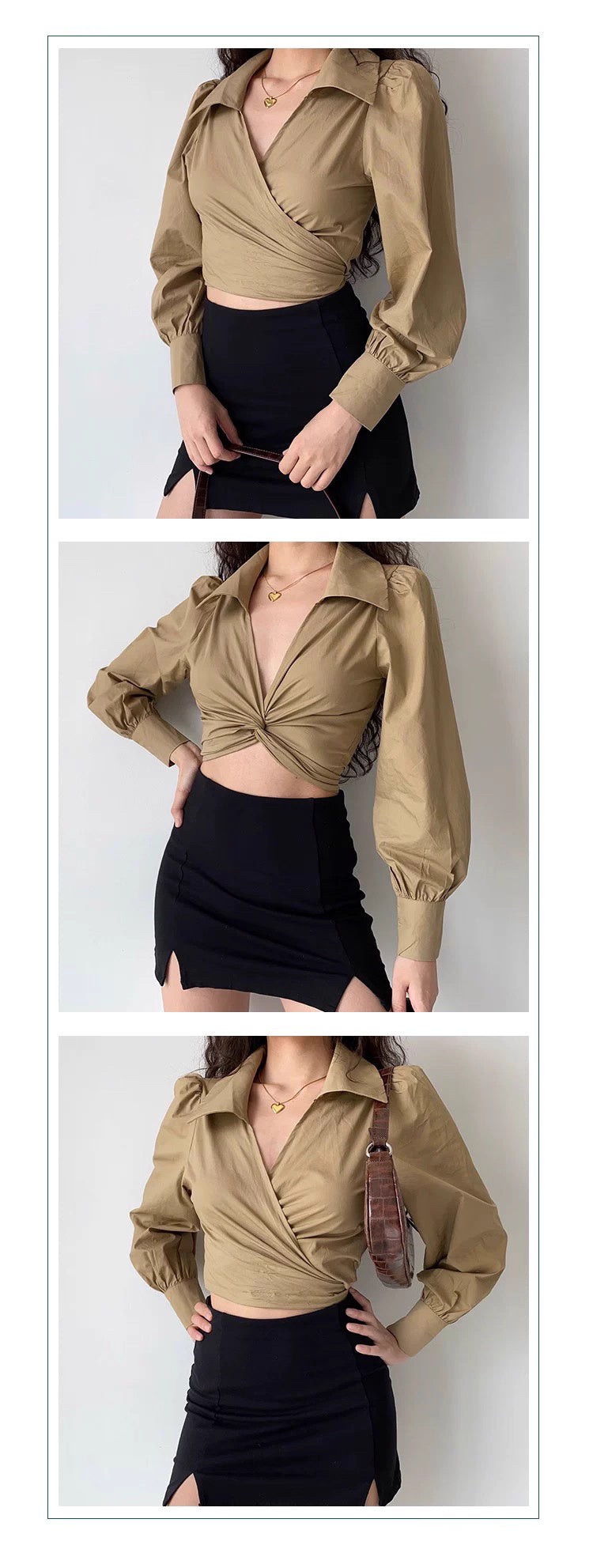 Safari Wrap Bow Top