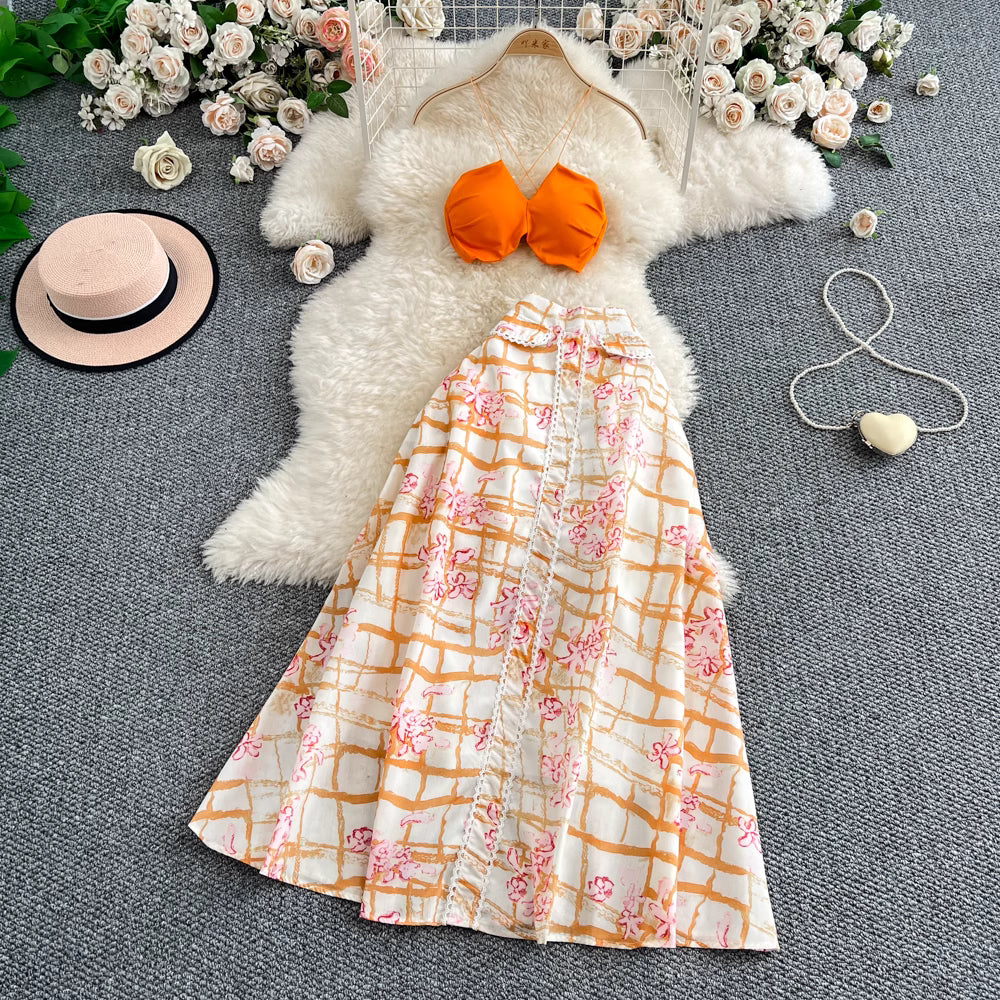Sunset Blossom - Resort Wear