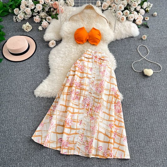 Sunset Blossom - Resort Wear