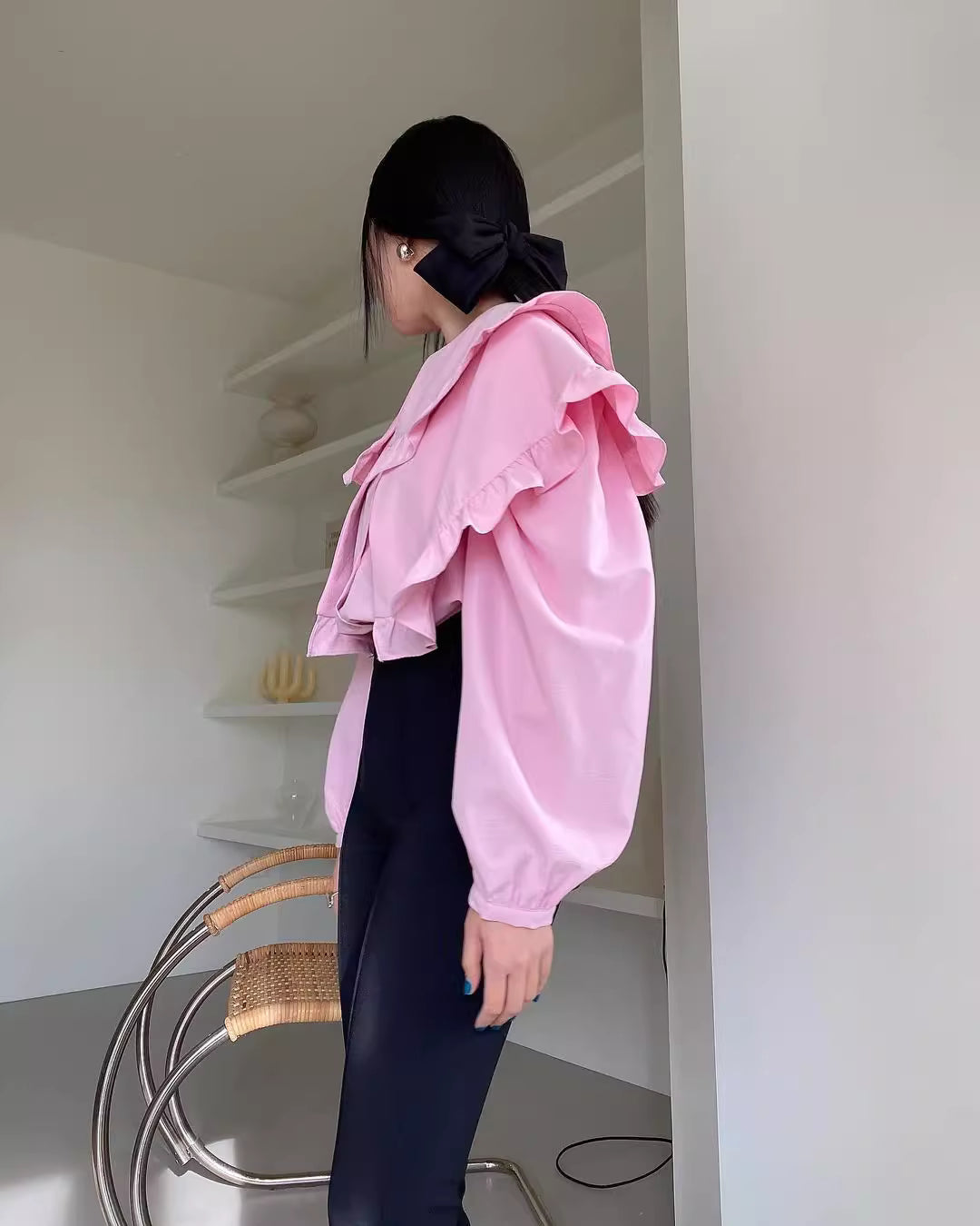 Twin Frill Drama - Shirt