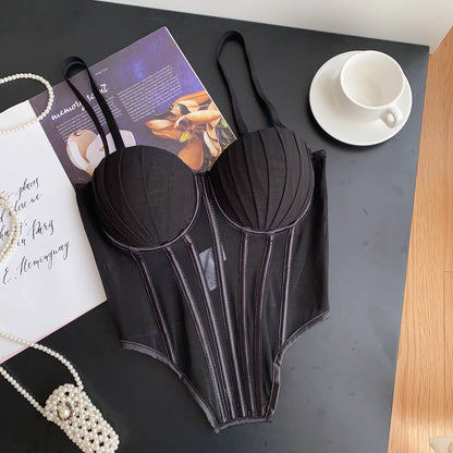 Magnolia Mesh Corset