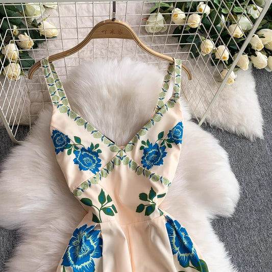 Bluebelle Beige Jumpsuit