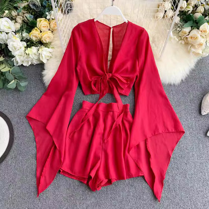 Scarlet Bell Sleeve Co-ord