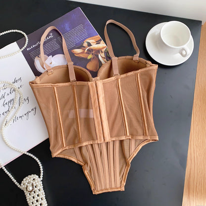 Magnolia Mesh Corset