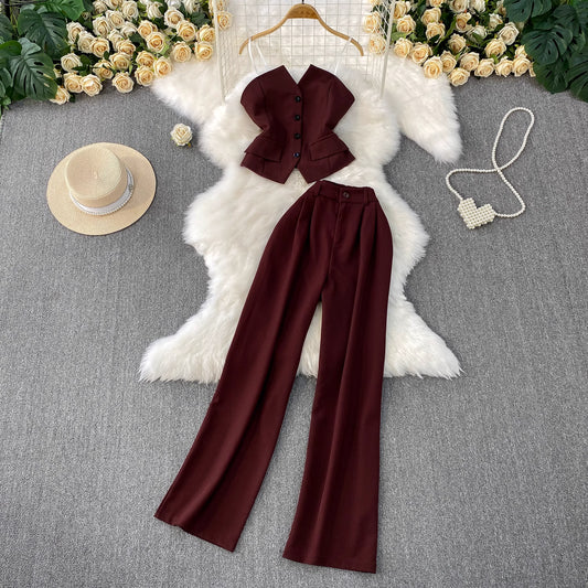 Urban Sculpt Vest & Trouser Set