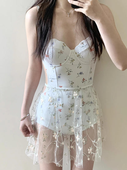 Floral Swim Suit
