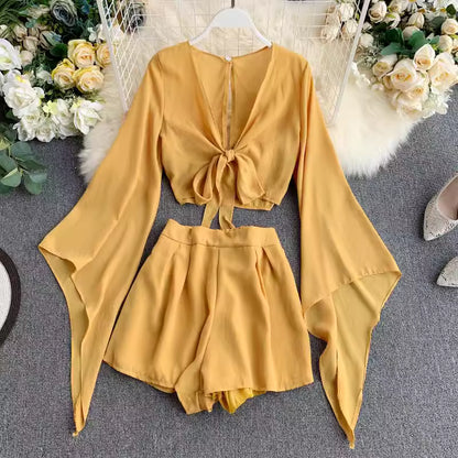 Scarlet Bell Sleeve Co-ord