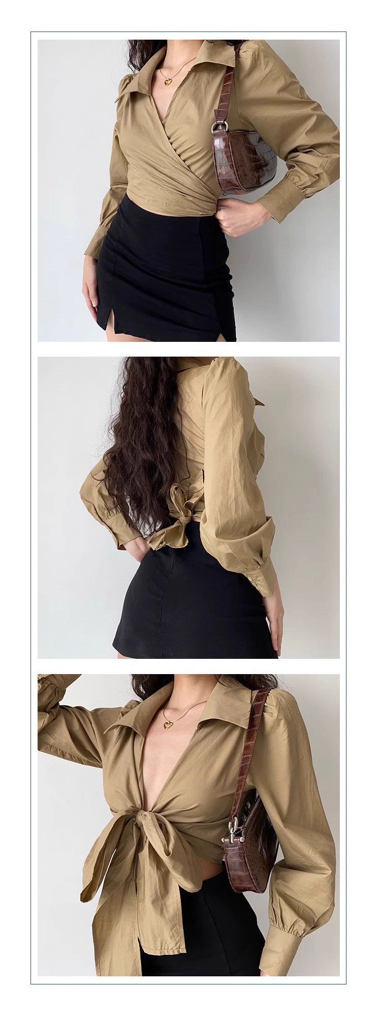 Safari Wrap Bow Top