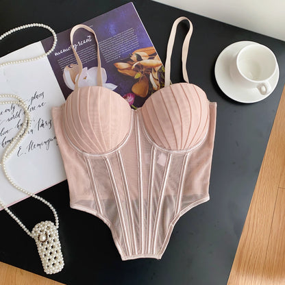 Magnolia Mesh Corset
