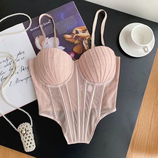 Magnolia Mesh Corset