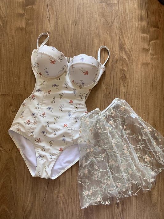 Floral Swim Suit