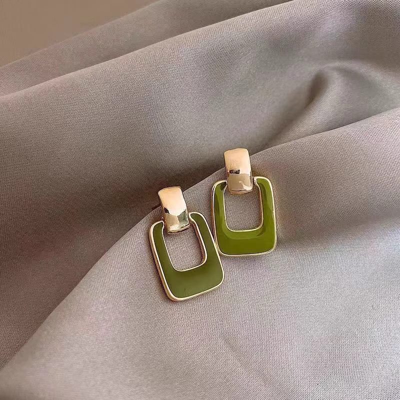 Olive Angles - Earrings Combo