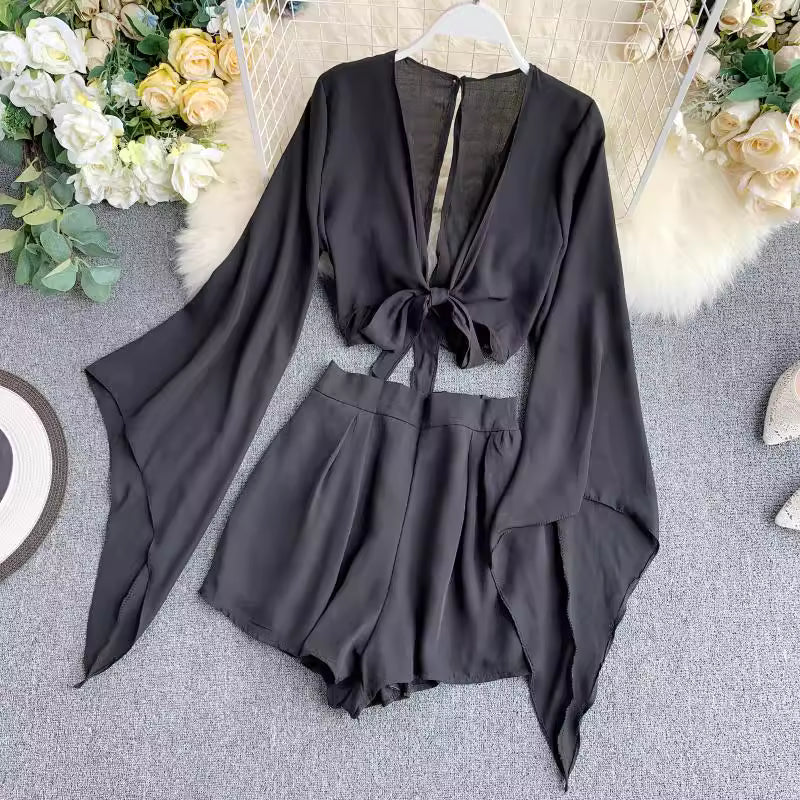 Scarlet Bell Sleeve Co-ord