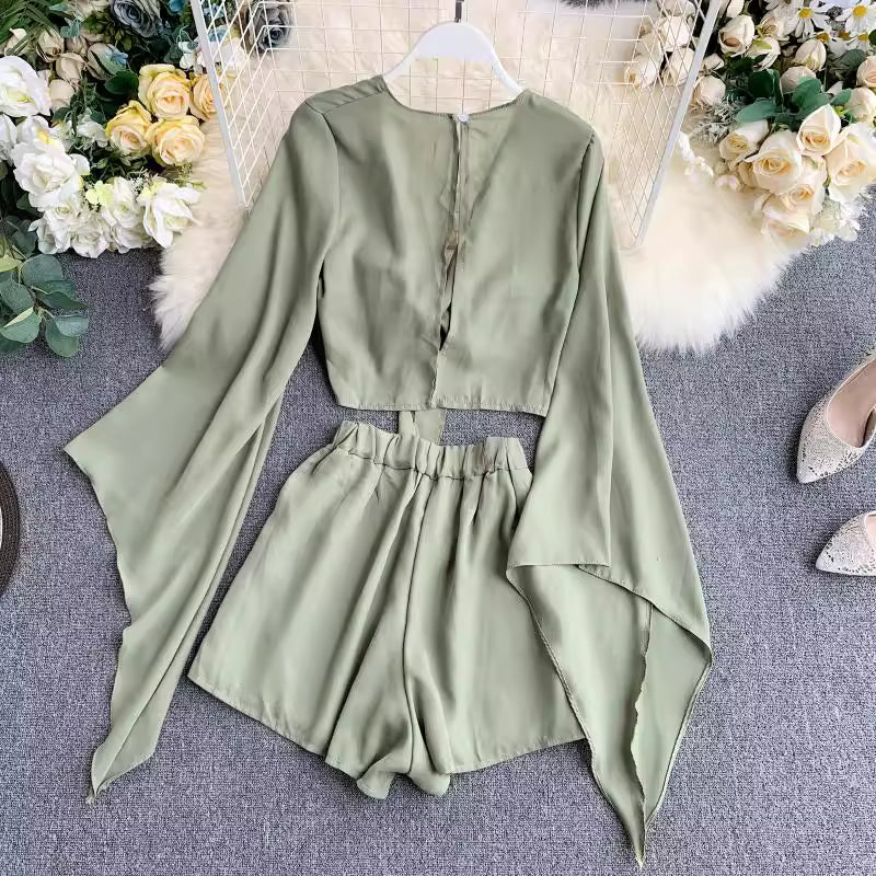 Scarlet Bell Sleeve Co-ord