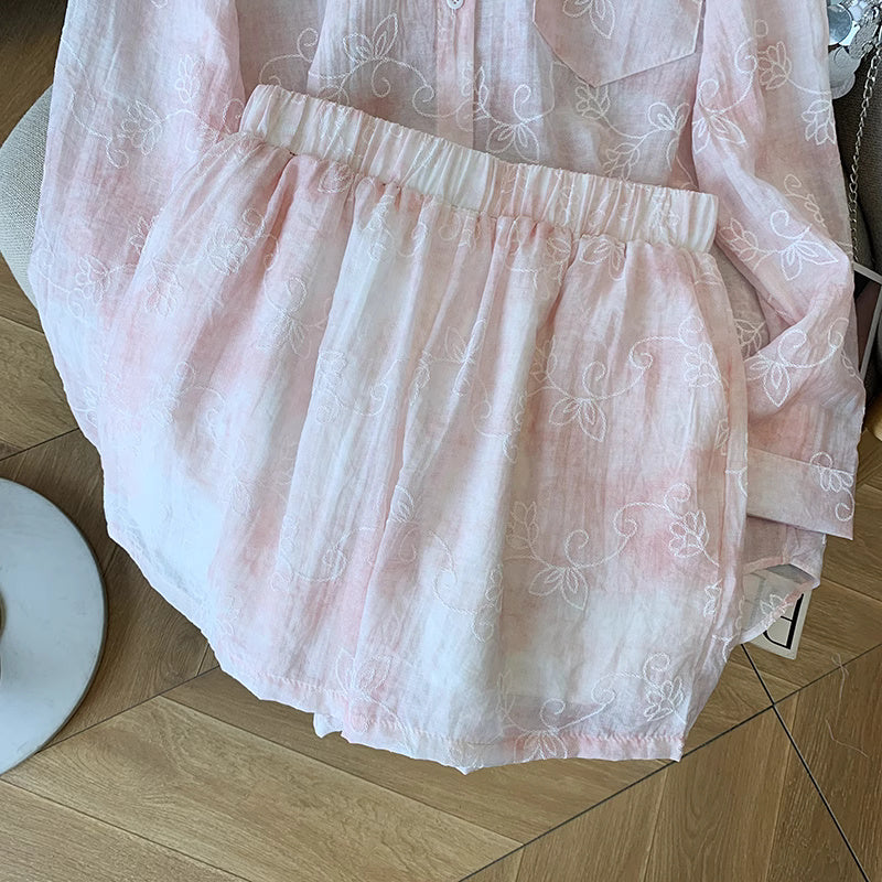Patterned Summer Co-Ord Suit