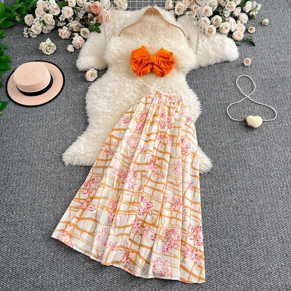 Sunset Blossom - Resort Wear